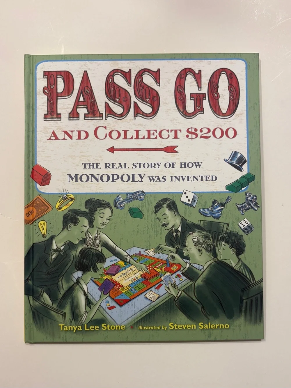 Pass Go and Collect $200 - Tanya Lee Stone (Green Cover)